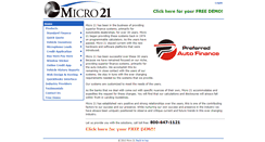 Desktop Screenshot of m21.com