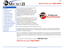 Tablet Screenshot of m21.com
